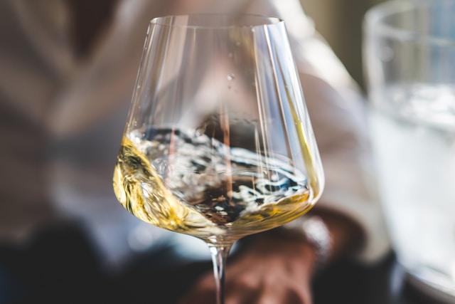 glass of wine