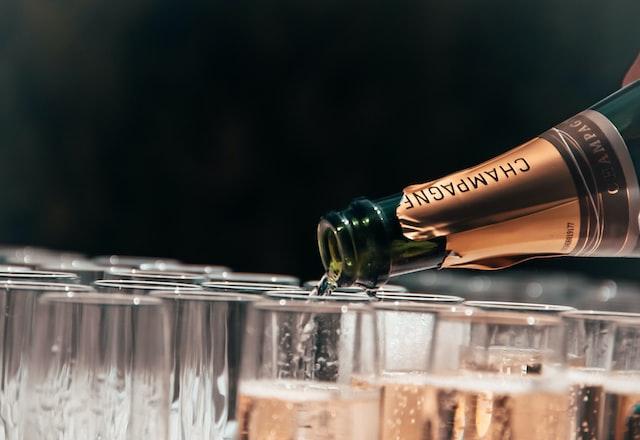 why we celebrate with champagne